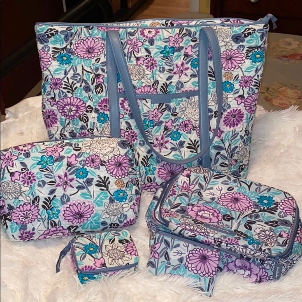 Vera Bradley Penelopes Garden 5 piece bundle!